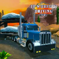 18 Wheeler Driving Sim - Github Game - Github Games