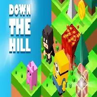 Down The Hill 1 - Github Game - Github Games
