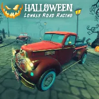 Halloween Lonely Road Racing - Github Game - Github Games