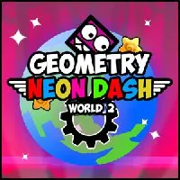 Geometry Neon Dash World Two - Github Game - Github Games