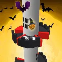 Helix Jump Halloween - Github Game - Github Games