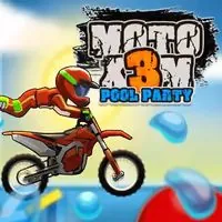 Moto X3M 5 Pool Party - Github Game - Github Games