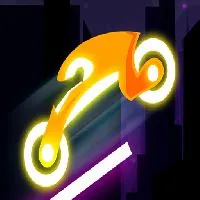 Neon Hill Rider - Github Game - Github Games
