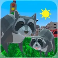 Raccoon Adventure City Simulator 3D - Github Game - Github Games