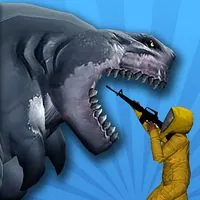 Sharkosaurus Rampage - Github Game - Github Games
