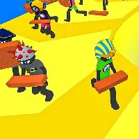 Stickman Planks Fall - Github Game - Github Games