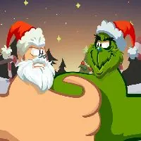 Thumb Fighter Christmas - Github Game - Github Games
