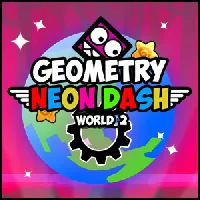 Geometry Neon Dash World Two - Github Game - Github Games