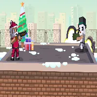 Xmas Rooftop Battles - Github Games