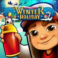 Subway Surfers Winter Holiday - Github Game - Github Games